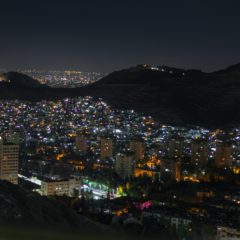 Damaskus bei Nacht